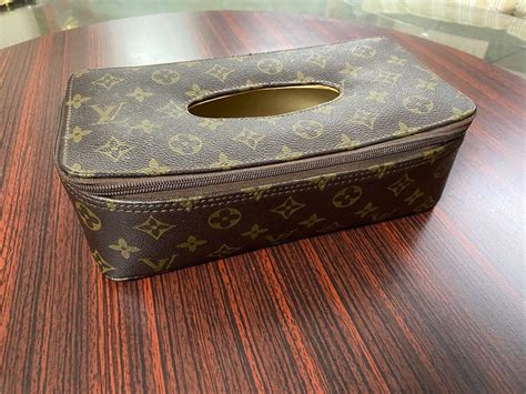 louis vuitton tissue box holder|louis vuitton coffret accessories.